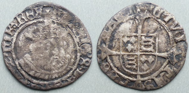 Henry VIII York mint halfgroat